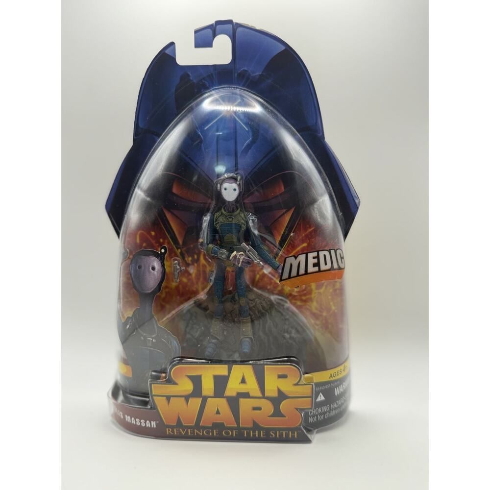 Star Wars Revenge of‎ the Sith Polis Massan Medic #39 Hasbro 2005 Action Figure